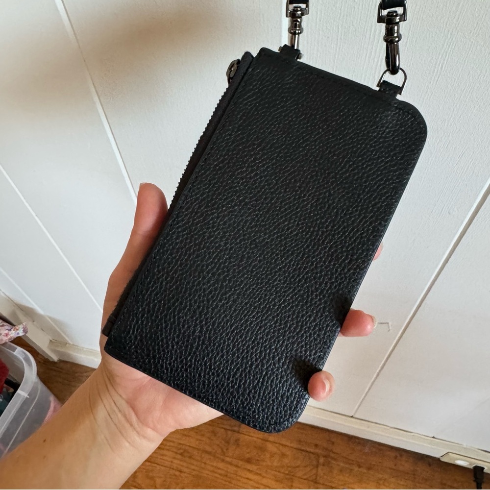 Bandolier Black Mini Pouch With Strap - Picture 4 of 6